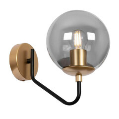 Изображение товара Бра Freya Moricio E27 40 Вт 220-240 В черное/золото IP20 (FR5140WL-01GB)