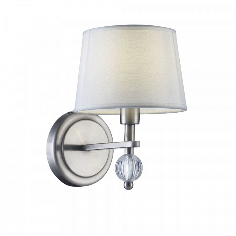 Изображение товара Бра Freya Milena E14 60 Вт Modern настенное освещение с никелем и акрилом