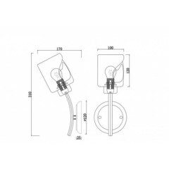 Бра Freya Isabella E14 40 Вт 220-240 В золото IP20 (FR5095WL-01G) - фото 2