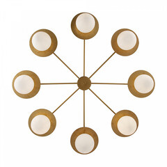 Люстра подвесная Freya Camelia E27 480 Вт 32 кв.м (FR5202PL-08BS) - фото 4