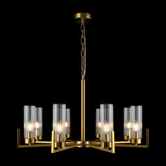 Люстра подвесная Freya Adeline E14 480 Вт 32 кв.м (FR5214PL-08BS) - фото 7