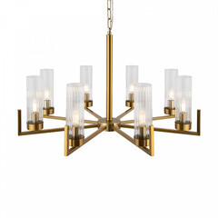 Люстра подвесная Freya Adeline E14 480 Вт 32 кв.м (FR5214PL-08BS) - фото 6