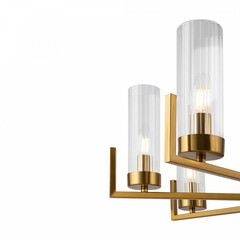 Люстра подвесная Freya Adeline E14 480 Вт 32 кв.м (FR5214PL-08BS) - фото 2