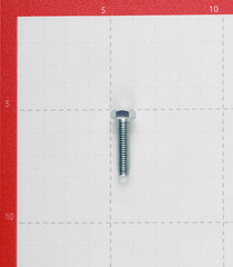 Болт оцинкованный M6x25 мм DIN 933 (6 шт.) - фото 2