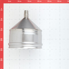 Конденсатосборник d150 мм на расширителе матовый AISI 321 - фото 2
