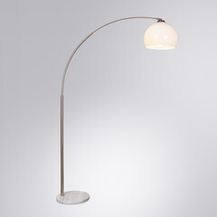 Торшер Arte Lamp E27 60 Вт белый IP20 (A5822PN-1SS) - фото 3