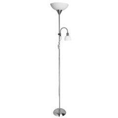 Изображение товара Торшер Arte Lamp E14/E27 60 Вт белый IP20 (A9569PN-2SS)