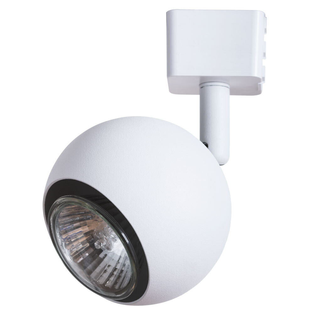 Изображение товара Трековый светильник однофазный Arte Lamp Brad 35 Вт GU10 1 кв.м черный (A6253PL-1WH)