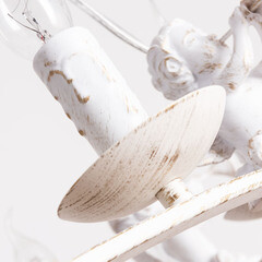 Люстра потолочная Arte Lamp Amur E14 240 Вт 9 кв.м (A1133SP-6WG) - фото 2