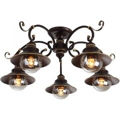 Изображение товара Люстра потолочная Arte Lamp Grazioso E27 300 Вт 12 кв.м (A4577PL-5CK)