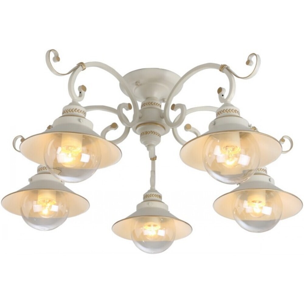 Люстра потолочная Arte Lamp Grazioso E27 300 Вт 12 кв.м (A4577PL-5WG)