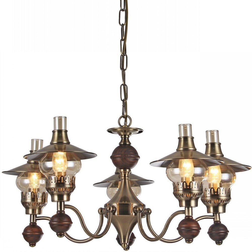 Изображение товара Люстра потолочная Arte Lamp Trattoria E14 300 Вт на цепи стиль кантри