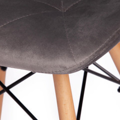 Стул Stuttgart темно-серый (17222) - фото 3