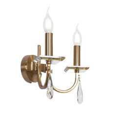 Бра Freya Forte E14 80 Вт 220-240 В латунь IP20 (FR1006WL-02G) - фото 2