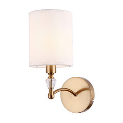 Бра Freya Riverside E14 40 Вт 220-240 В латунь IP20 (FR1007WL-01BS) - фото 1