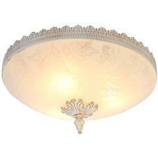 Светильник Arte Lamp Crown E27 180 Вт 12 кв.м бело-золотой IP20 (A4541PL-3WG)
