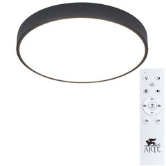 Светильник светодиодный Arte Lamp Arena 2700-6500К 60 Вт 20 кв.м черный IP20 (A2661PL-1BK) - фото 1