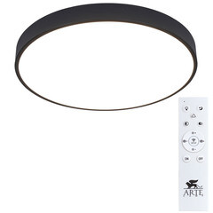 Светильник светодиодный Arte Lamp Arena 2700-6500К 70 Вт 20 кв.м черный IP20 (A2672PL-1BK) - фото 1