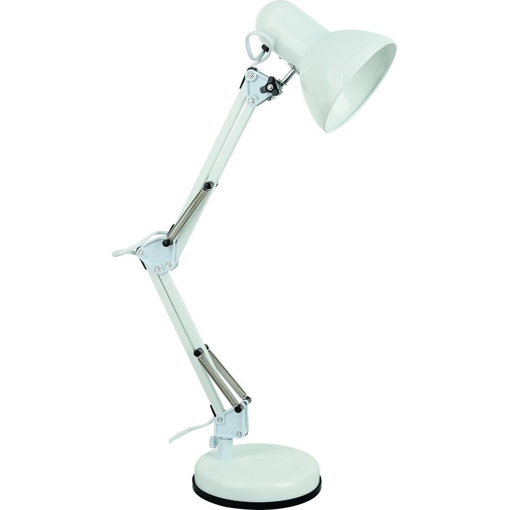 Изображение товара Настольная лампа Arte Lamp Junior E27 40W в стиле лофт, белая с конусным плафоном