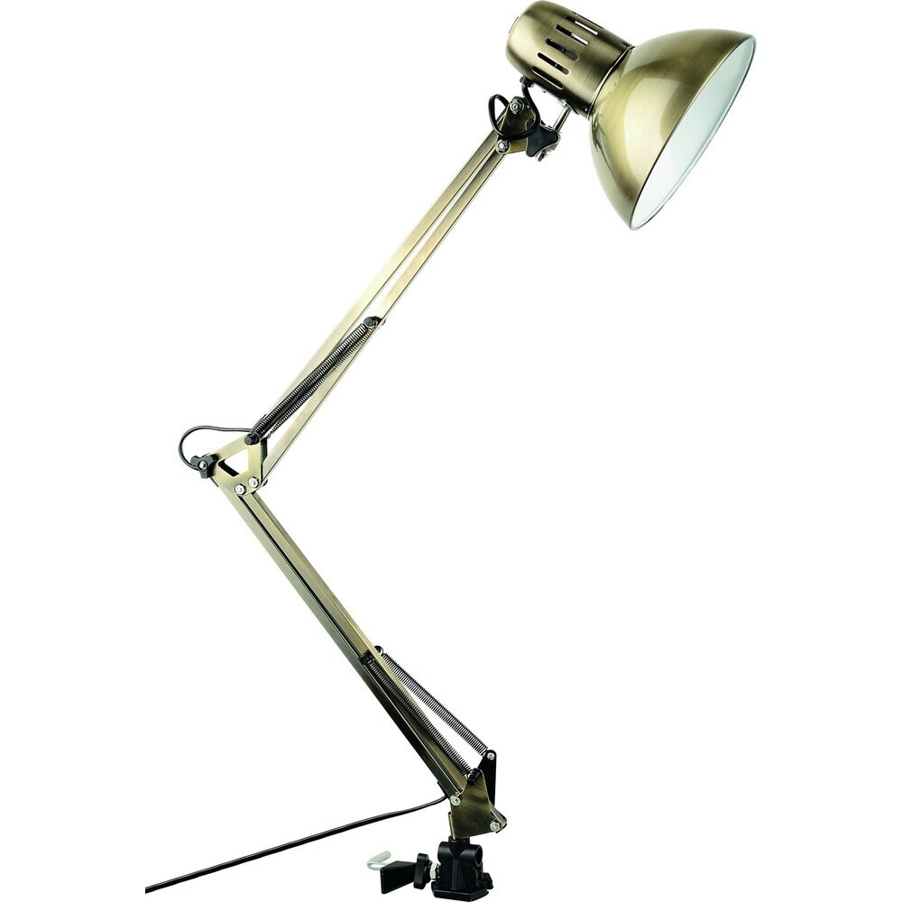 Изображение товара Настольная лампа Arte Lamp Senior с светодиодным светом и бронзовым стилем