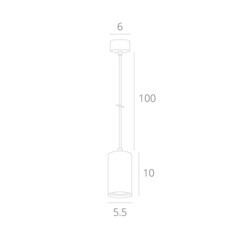 Светильник подвесной Arte Lamp Canopus GU10 35 Вт 1 кв.м (A1516SP-1BK) - фото 3