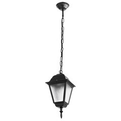 Светильник садово-парковый подвесной Arte Lamp Bremen черный 260 мм E27 60 Вт IP44 (A1015SO-1BK) - фото 1