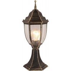 Изображение товара Светильник садово-парковый Arte Lamp Pegasus черно-золотой 300 мм E27 60 Вт IP54 (A3151FN-1BN)