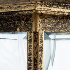 Светильник садово-парковый подвесной Arte Lamp Pegasus черно-золотой 170 мм E27 60 Вт IP44 (A3151SO-1BN) - фото 4