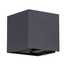 Светильник светодиодный фасадный настенный Arte Lamp Rullo черный 3000К 6 Вт IP54 (A1414AL-1BK)