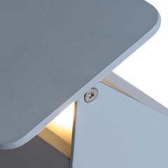 Светильник светодиодный садово-парковый настенный Arte Lamp Elvin серый 3000К 5 Вт IP54 (A6164AP-1GY) - фото 4