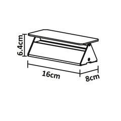 Светильник светодиодный садово-парковый настенный Arte Lamp Elvin серый 3000К 5 Вт IP54 (A6164AP-1GY) - фото 3