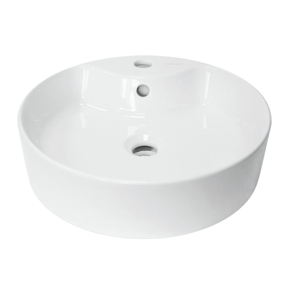 Изображение товара Раковина Sanita Luxe Best 44 см белая накладная, санфарфор, круглая, гарантия 15 лет