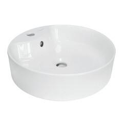 Раковина Sanita Luxe Best 44 см накладная белая (WB.CT/Best/43-C.Shelf/WHT.G/S1) - фото 7