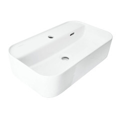 Раковина Sanita Luxe Infinity 60 см накладная белая (WB.CT/Infinity/60-C.Shelf/WHT.G/S1) - фото 7