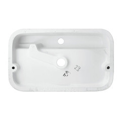 Раковина Sanita Luxe Infinity 60 см накладная белая (WB.CT/Infinity/60-C.Shelf/WHT.G/S1) - фото 2