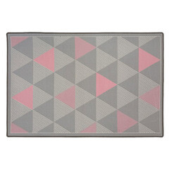 Изображение товара Ковер 1х1,5 м прямоугольный Персей серо-розовый