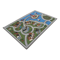 Ковер 1х1,5 м прямоугольный Маяк разноцветный - фото 2