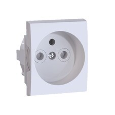 Розетка модульная EKF PROxima Nova для комбинированных щитов 230 В IP20 белая (nv-socket)