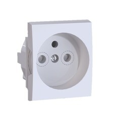 Изображение товара Розетка модульная EKF PROxima Nova для комбинированных щитов 230 В IP20 белая (nv-socket)