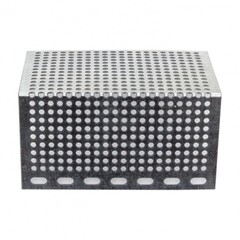 Держатель EKF PROxima Nova для двойной розетки 71,5х130х60 мм металлический серый (nv-h-socket) - фото 4