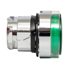 Кнопка плоская EKF PROxima XB4 380 В IP54 без фиксации с подсветкой зеленая (XB4BW-G) - фото 3