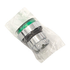 Кнопка плоская EKF PROxima XB4 380 В IP54 без фиксации с подсветкой зеленая (XB4BW-G) - фото 2