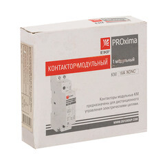 Контактор модульный EKF PROxima 230 В 16 А тип AC 2НО (km-1m-16-20) - фото 2