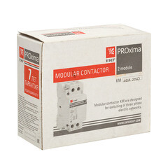 Контактор модульный EKF PROxima 400 В 40 А тип AC 2НО (km-2m-40-20) - фото 5