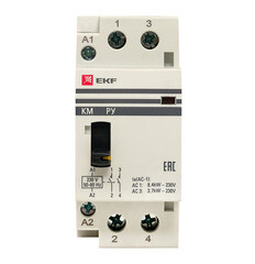 Контактор модульный EKF PROxima 400 В 63 А тип AC 2НО (km-2m-63-20) - фото 1