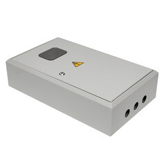 Щит учетно-распределительный навесной EKF PROxima ЩУРн 3/12 (Э) металлический IP31 500х300х120 мм 12 модулей с монтажной панелью - фото 9