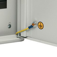 Щит учетно-распределительный навесной EKF PROxima ЩУРн 3/12 (Э) металлический IP31 500х300х120 мм 12 модулей с монтажной панелью - фото 4