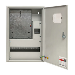 Щит учетно-распределительный навесной EKF PROxima ЩУРн 3/18 (Э) металлический IP31 500х340х120 мм 18 модулей с монтажной панелью - фото 6