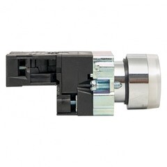 Кнопка плоская EKF PROxima BA21 24 В IP40 без фиксации с подсветкой белая (xb2-bw21-24) - фото 4