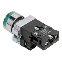 Кнопка плоская EKF PROxima ВА31 230 В IP40 без фиксации с подсветкой зеленая (xb2-bw31-230) - фото 4